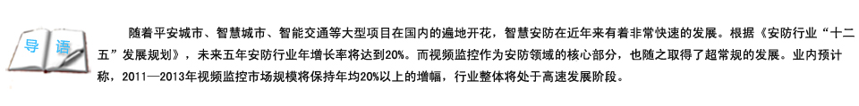 中國視頻監(jiān)控行業(yè)發(fā)展歷程專題導(dǎo)語 物聯(lián)網(wǎng)世界